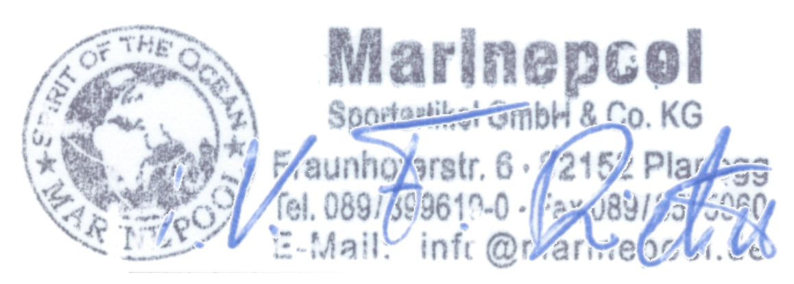 Signatur Marinepool